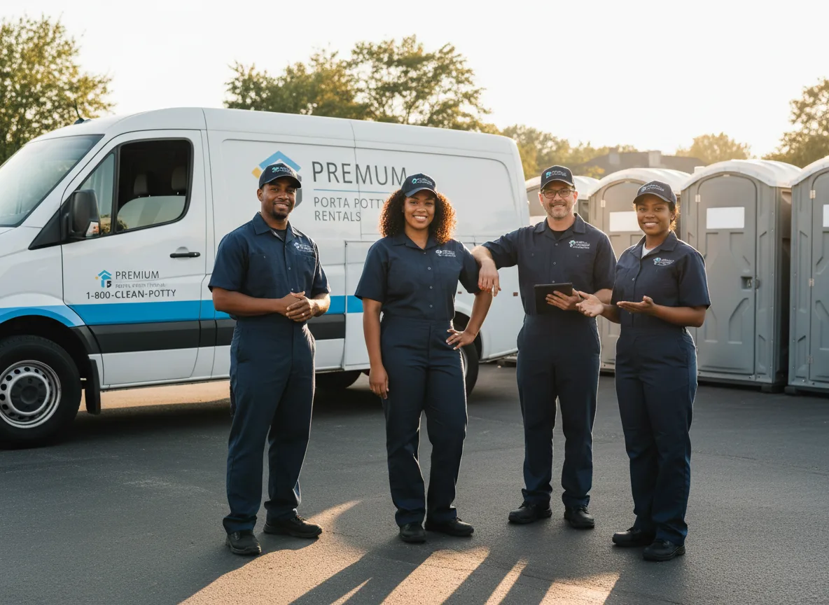 VIP Portable Toilets company in White Mills, PA